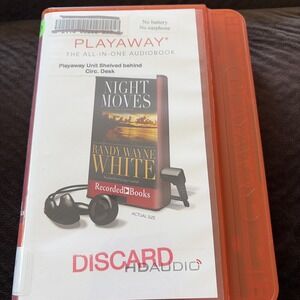 Playaway Audiobook Ex Library - Night Moves By Randy Wayne White